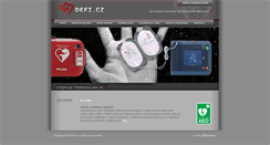 Desktop Screenshot of defi.cz